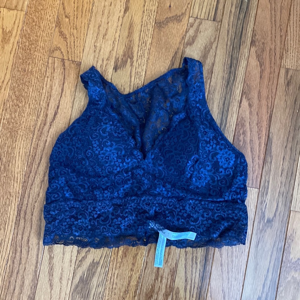 Soma braLette navy lace size l